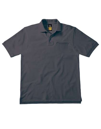 B&C Energy Pro Polo Dark Grey (Solid) M (BCPUC11)