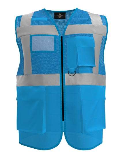 Korntex Multifunctional Hi-Vis Mesh-Vest Athens Sky Blue 5XL (KX808)