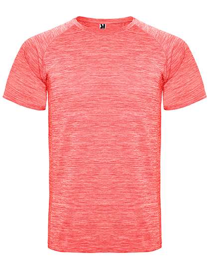 Roly Sport Kids´ Austin T-Shirt Heather Fluor Coral 244 8 Jahre (RY6654K)