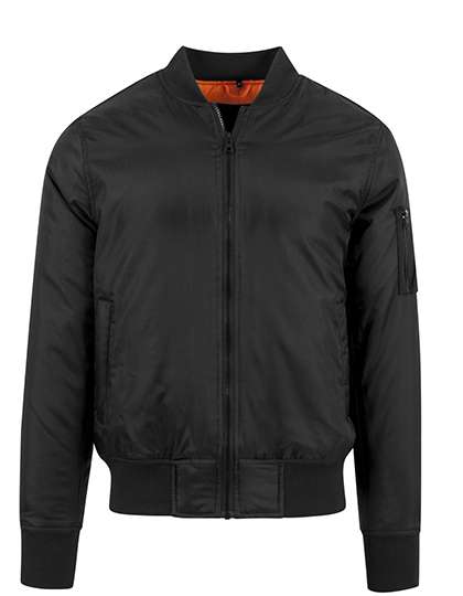 Build Your Brand Bomber Jacket Black XS (BY030)