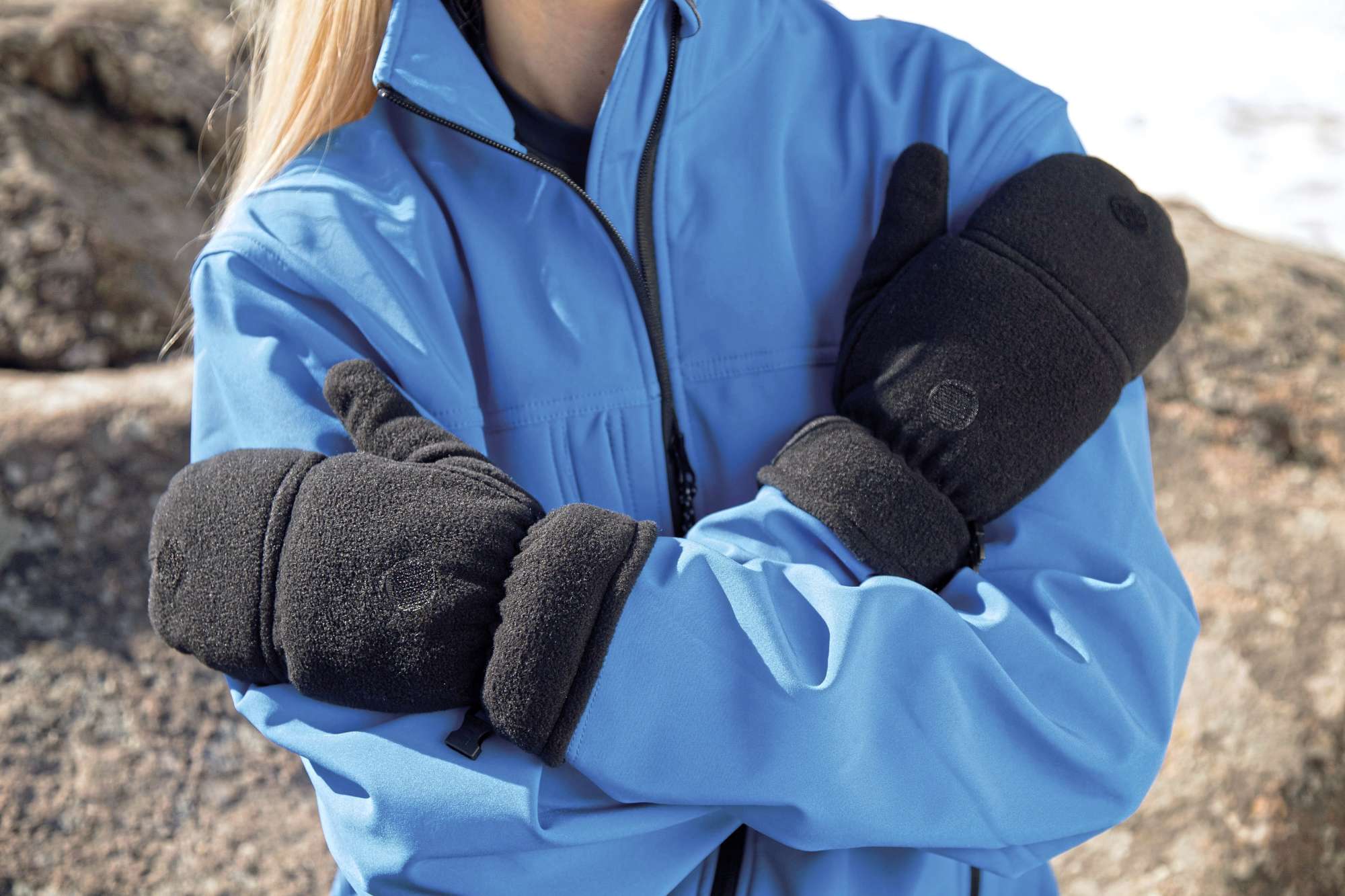 Result Winter Essentials Palmgrip Glove-Mitt Navy L/XL (RC363)