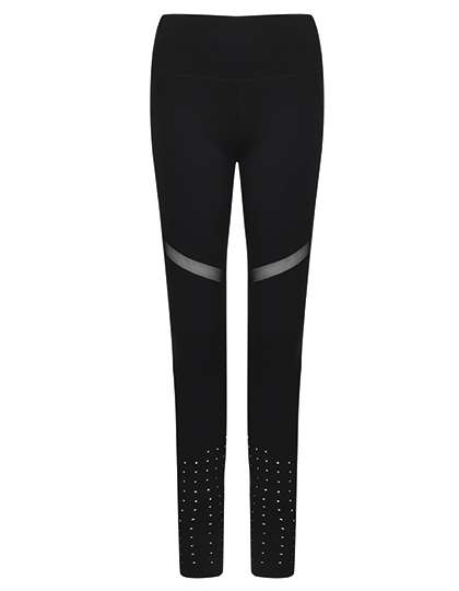 Tombo Ladies´ Panelled Legging Black L (TL672)