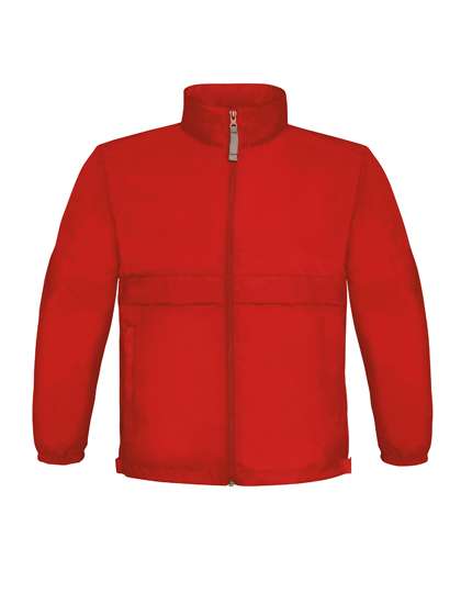 B&C COLLECTION Kids´ Jacket Sirocco Red 9/11 (134/146) (BCJK950)