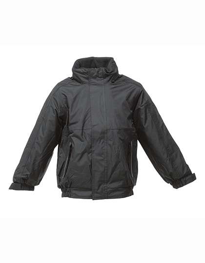 Regatta Junior Kids´ Dover Jacket Black/Ash (Heather) 176 (36´) (RG418)