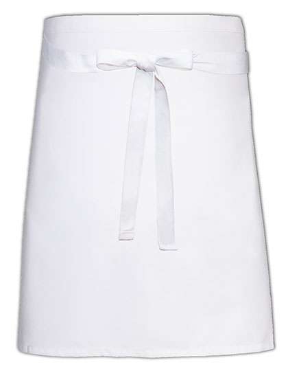 Link Kitchen Wear Baker´s Apron Sublimation White 90 x 50 cm (X976)