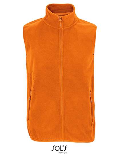 SOL´S Unisex Factor Zipped Fleece Bodywarmer Orange 5XL (L03822)