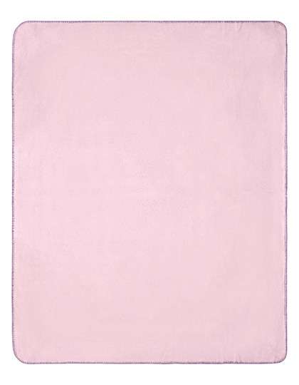 James&Nicholson Fleece Blanket Rose/Purple One Size (JN1901)