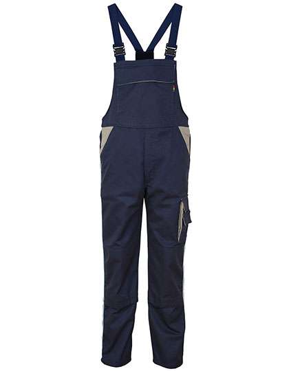 Carson Contrast Contrast Bib Pants Deep Navy/Grey 98 (CR483)