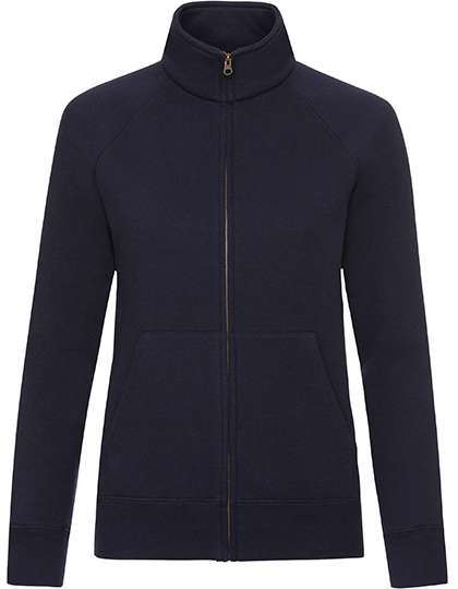 Fruit of the Loom Ladies´ Premium Sweat Jacket Deep Navy L (F442N)