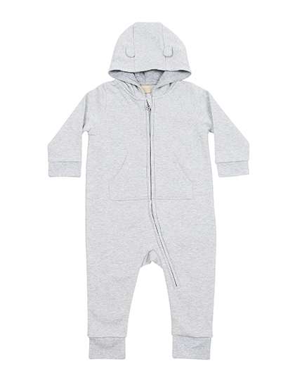 Larkwood Toddler Fleece All In One Heather Grey 18/24 Monate (LW070)