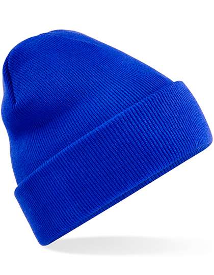 Beechfield Recycled Original Cuffed Beanie Bright Royal One Size (CB45R)