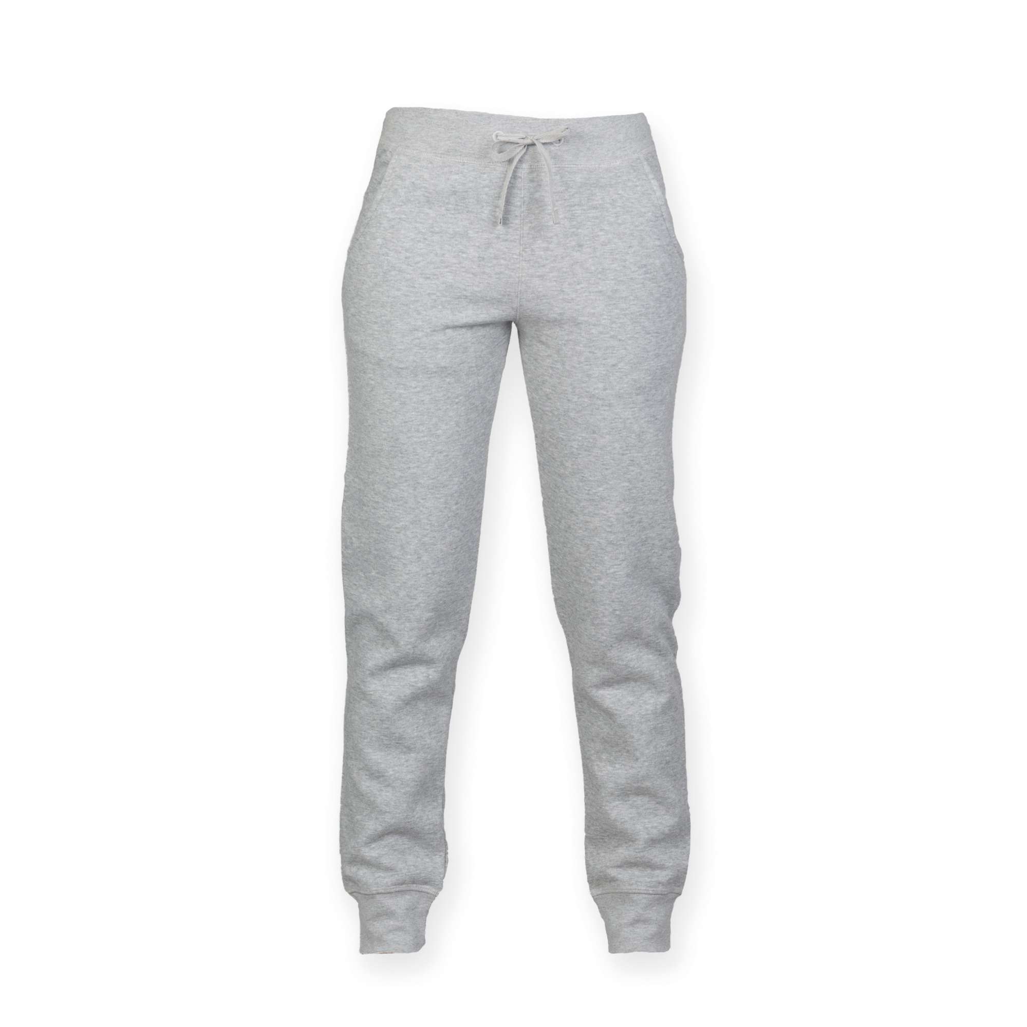 SF Minni Kids´ Slim Cuffed Joggers Heather Grey 9/10 Jahre (SM425)