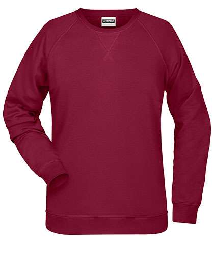 James&Nicholson Ladies´ Sweat Wine XS (JN8021)