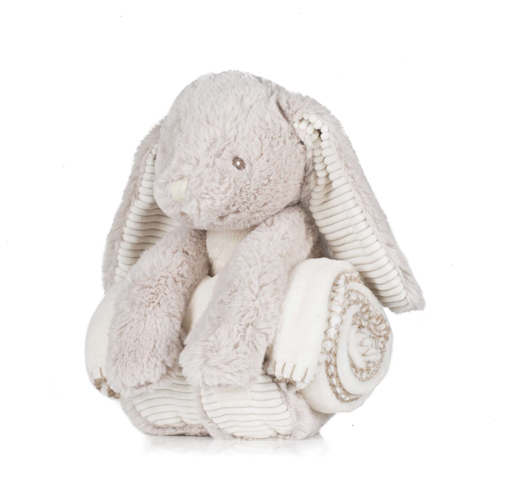 Mumbles Rabbit And Blanket Cream M (MM034)