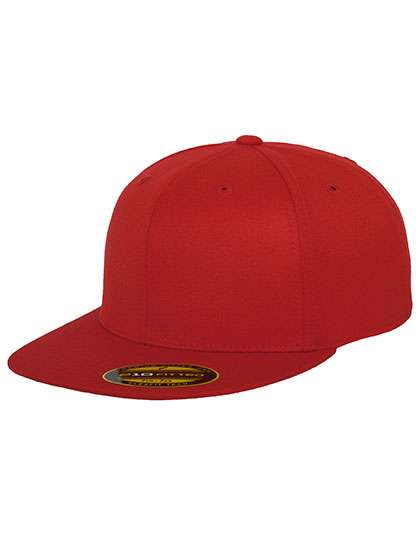 FLEXFIT Premium 210 Fitted Red S/M (6 7/8 - 7 1/4) (FX6210)