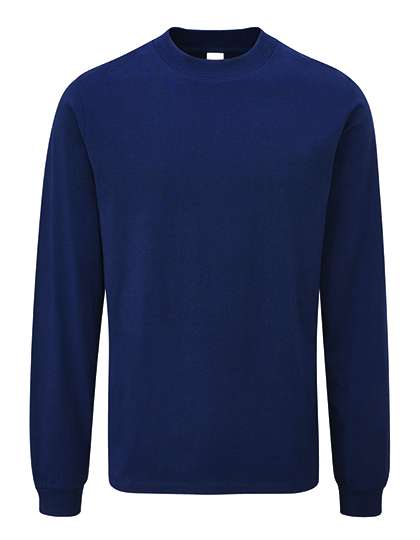 Mantis Essential Heavy Long Sleeve T Navy XL (P06)