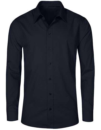 Promodoro Men´s Poplin Shirt Long Sleeve Navy 5XL (E6310)