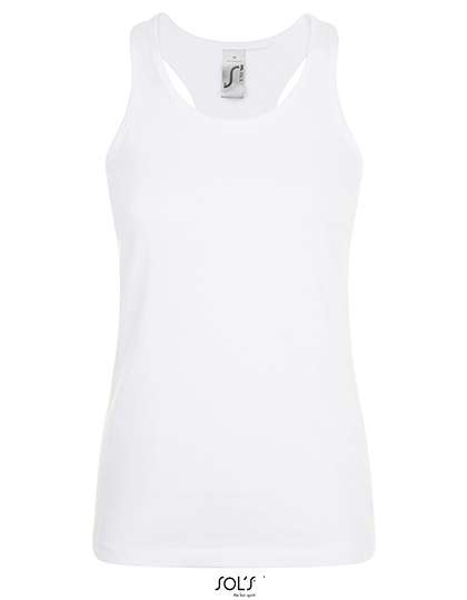 SOL´S Women´s Justin Tank Top White L (L01826)