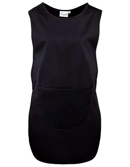 Premier Workwear Women´s Long Pocket Tabard Black (ca. Pantone Black C) S (PW172)