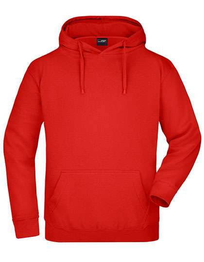 James&Nicholson Hooded Sweat Tomato XL (JN047)