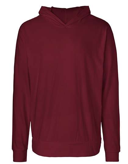 Neutral Unisex Jersey Hoodie Bordeaux XS (NE62101)