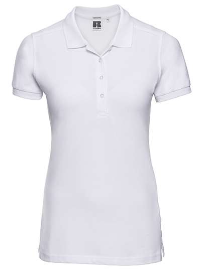 Russell Ladies´ Fitted Stretch Polo White M (Z566F)