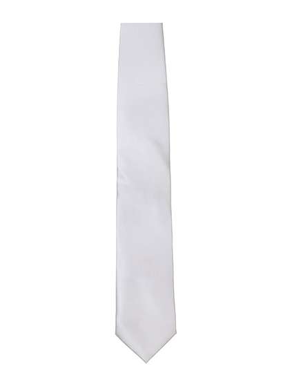 TYTO Satin Tie White 144 x 8,5cm (TT901)