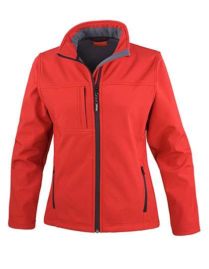 Result Women´s Classic Soft Shell Jacket Red XXL (RT121F)