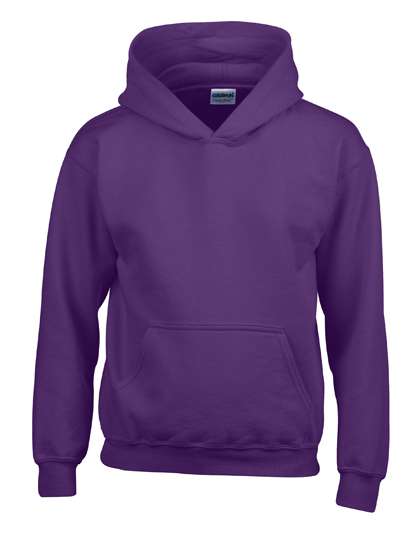 Gildan Heavy Blend(TM) Youth Hooded Sweatshirt Purple XS (104/110) (G18500K)