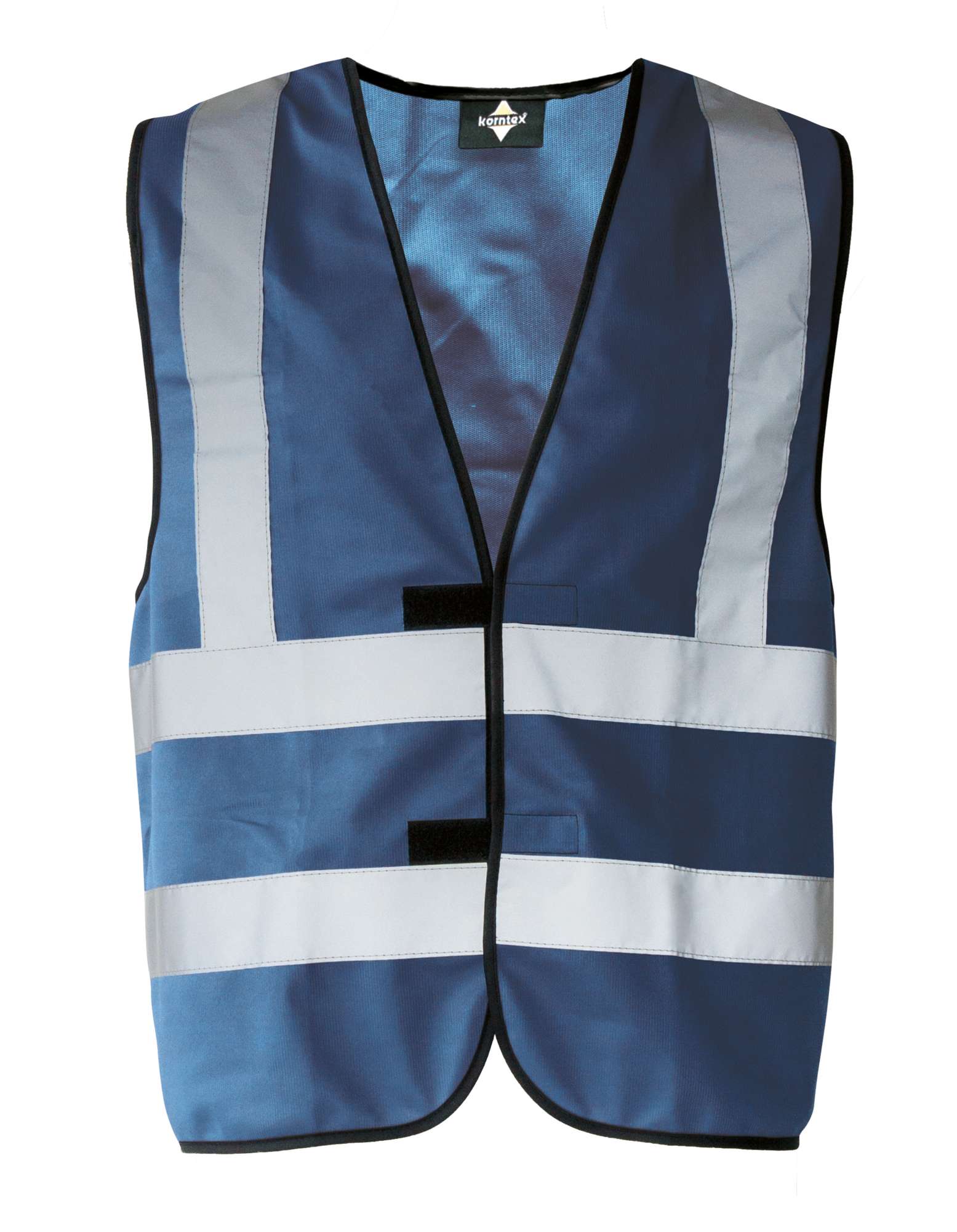 Korntex Hi-Vis Safety Vest With 4 Reflective Stripes Hannover Navy 4XL (KX140)