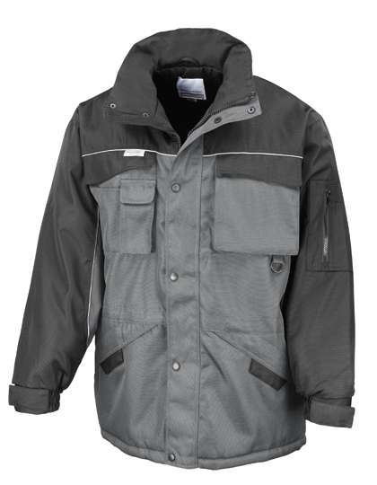 Result WORK-GUARD Heavy Duty Combo Coat Grey/Black L (RT72)