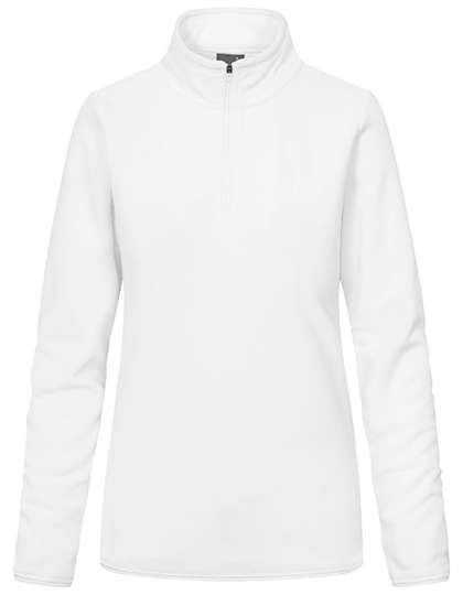 Promodoro Women´s Recycled Fleece Troyer White 3XL (E7925)