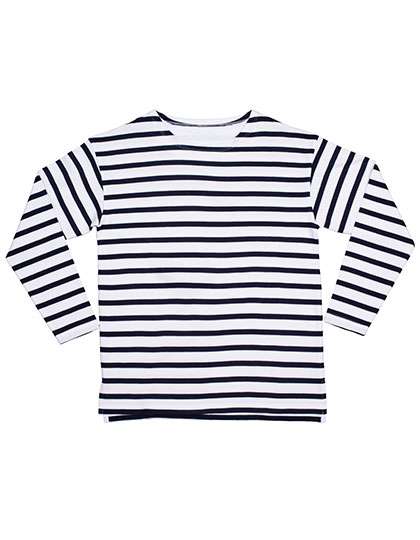 Mantis Kids Kids´ Breton T White/Navy 2-3 Jahre (MK84)