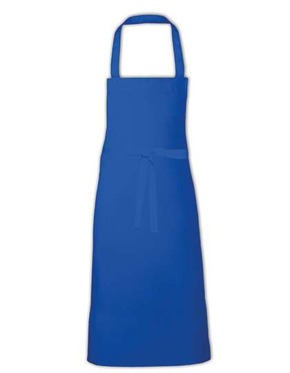 Link Kitchen Wear Barbecue Apron XB - EU Production Royal (ca. Pantone 286) 90 x 90 cm (X999)