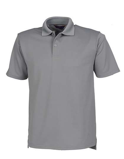 Henbury Men´s Coolplus® Wicking Polo Shirt Charcoal 5XL (W475)