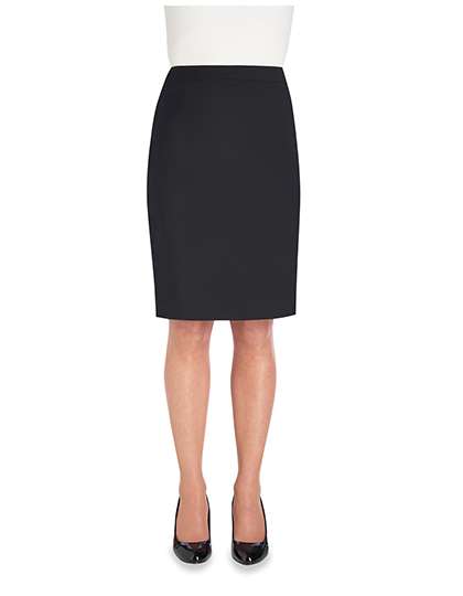 Brook Taverner Sophisticated Collection Numana Straight Skirt Black 22R(50)/22 (BR631)