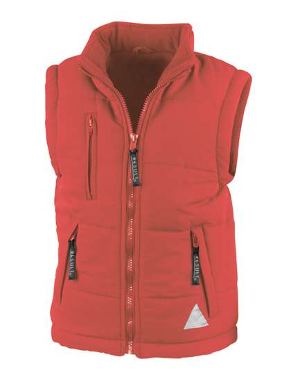 Result Junior Ultra Padded Bodywarmer Red S (5-6) (RT88J)