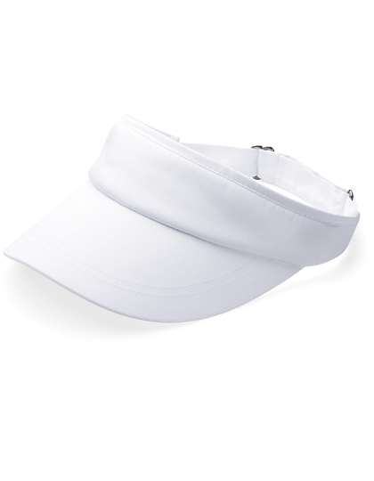 Beechfield Sports Visor White One Size (CB41)