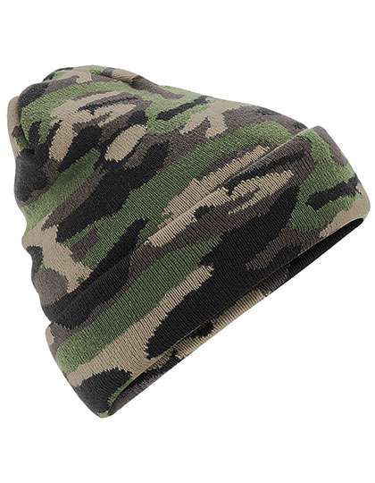 Beechfield Camo Cuffed Beanie Jungle Camo One Size (CB419)