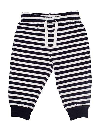 Larkwood Baby Lounge Pants Navy/White Stripes 24/36 Monate (LW085)