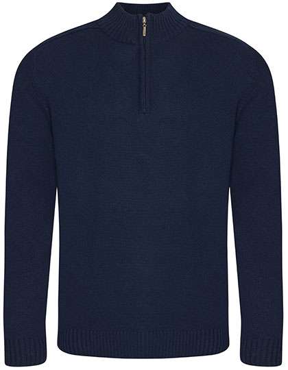 Ecologie Wakhan 1/4 Zip Sustainable Sweater Navy M (EA061)