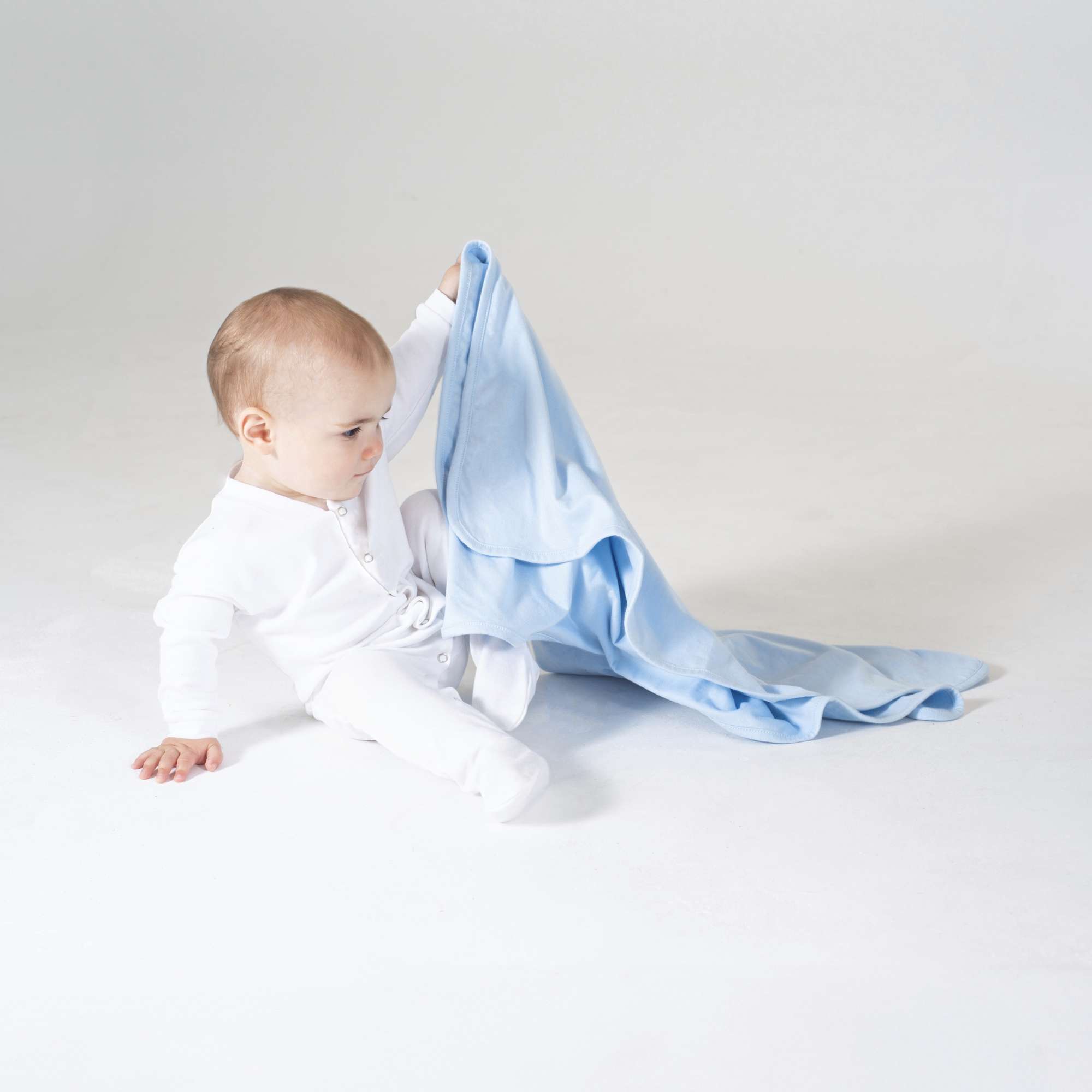 Larkwood Blanket Pale Blue One Size (LW900)