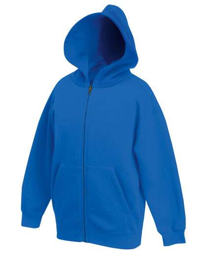 Fruit of the Loom Kids´ Premium Hooded Sweat Jacket Royal Blue 116 (F401K)