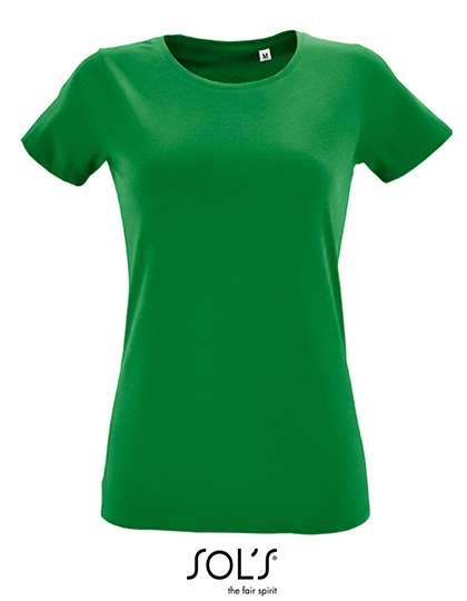 SOL´S Women´s Round Neck Fitted T-Shirt Regent Kelly Green M (L02758)