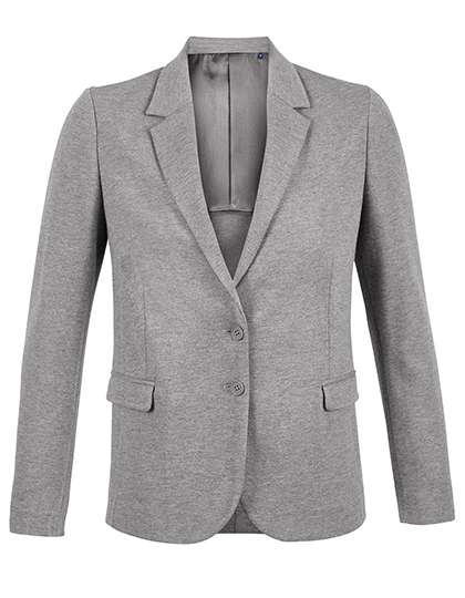 NEOBLU Women´s Piqué Blazer Marcel Gray Melange 38 (NB3170)