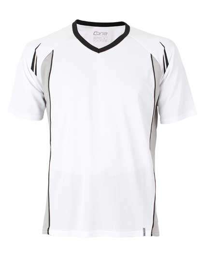 CONA SPORTS Club Tech Tee White/Black XS (CN120)