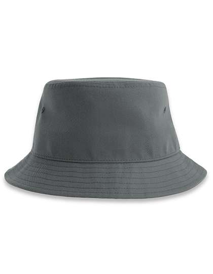 Atlantis Headwear Geo Bucket Hat Dark Grey One Size (AT364)