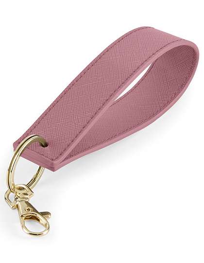 BagBase Boutique Wristlet Keyring Dusky Pink 13 x 2.6 cm (BG747)