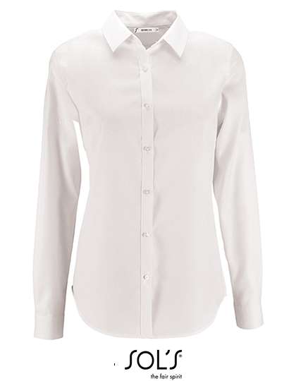 SOL´S Women´s Herringbone Shirt Brody White XS (L02103)