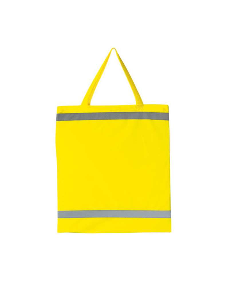 Korntex Warnsac® Reflective Shopping Bag With Short Handles Grey ca. 38 x 42 cm (KX109)